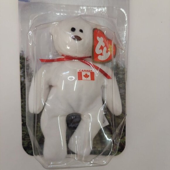 TY Set of 4 Mcdonalds World Beanie Babies Unopened: Maple Erin Glory Britannia - Picture 3 of 5